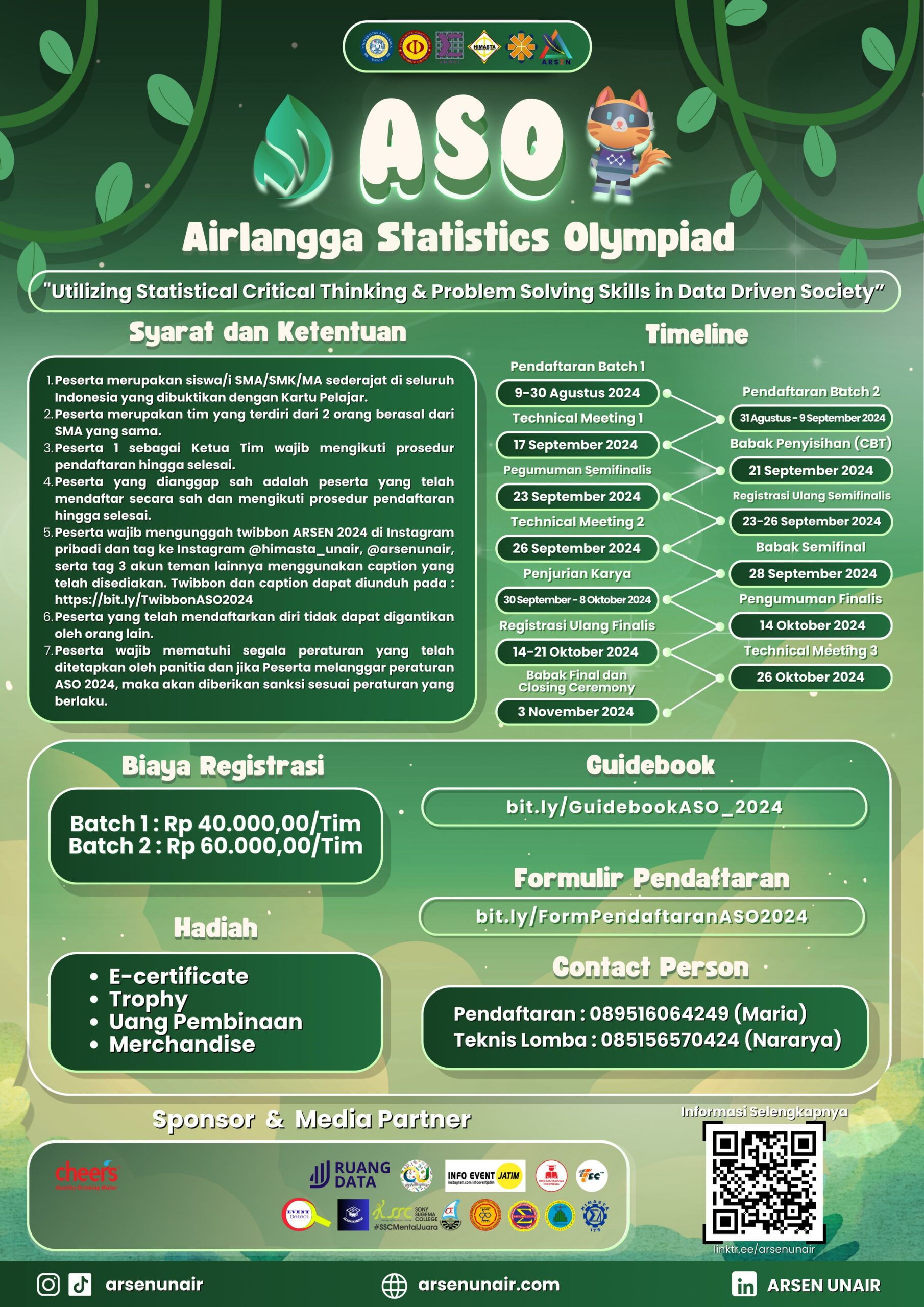 AIRLANGGA STATISTICS OLYMPIAD 2024